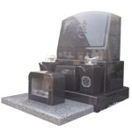 インド山崎洋型墓石